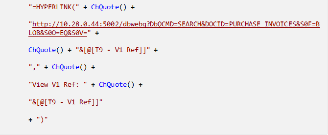 How to create hyperlinks