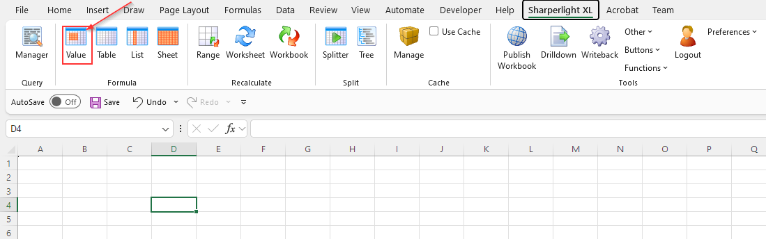 Value Formula – How to aggregate values