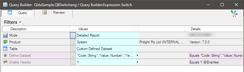 Expression: Switch