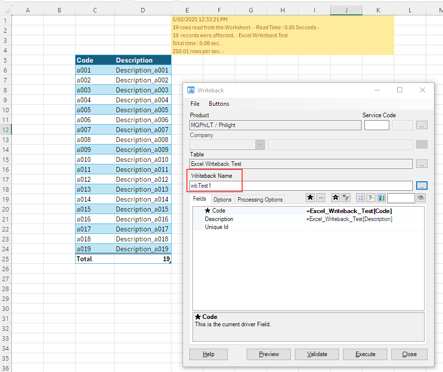 How to add a Writeback button – Shapes