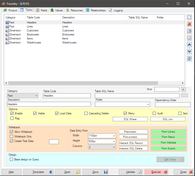 Customizing the Data Entry Form with Foundry