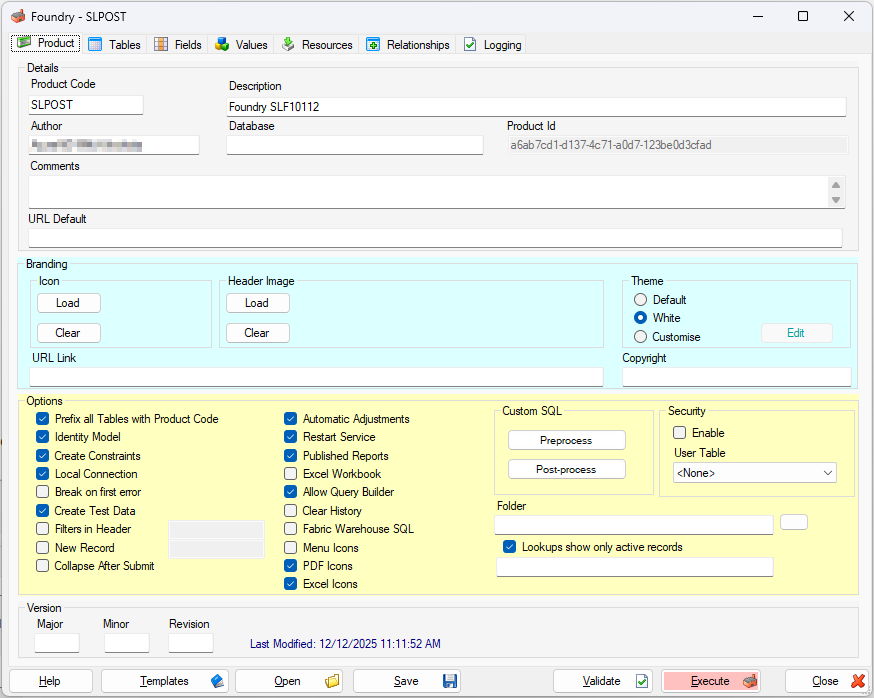 Preparing test data