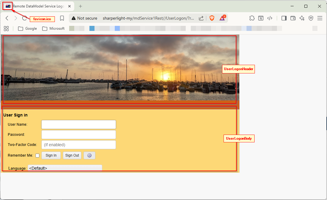 Branding & Styling – User Logon Screen