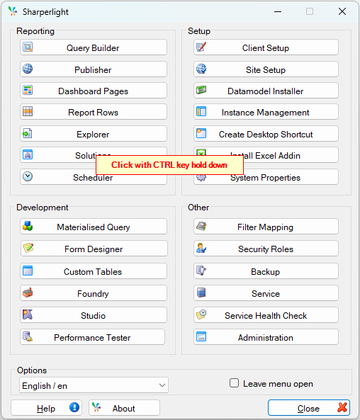 How to Display the Logon Dialog